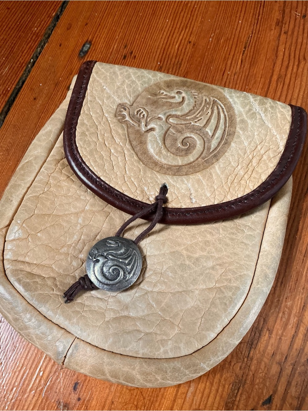Oberon Design Leather Pouch, USA handcrafted